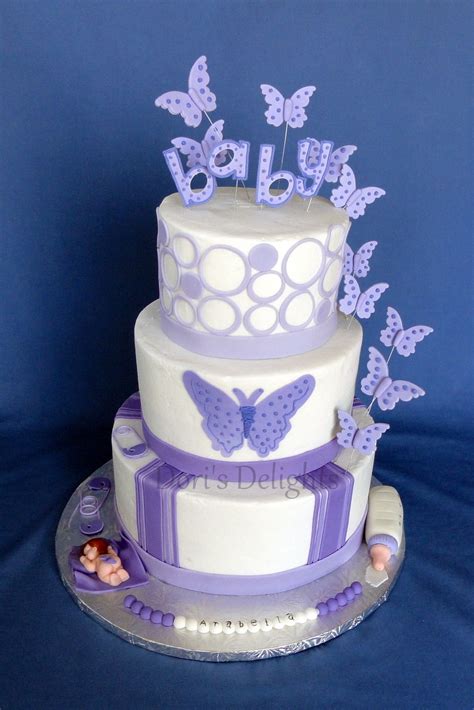 Baby Shower Butterfly Baby Shower Cake Baby Shower Cake Designs