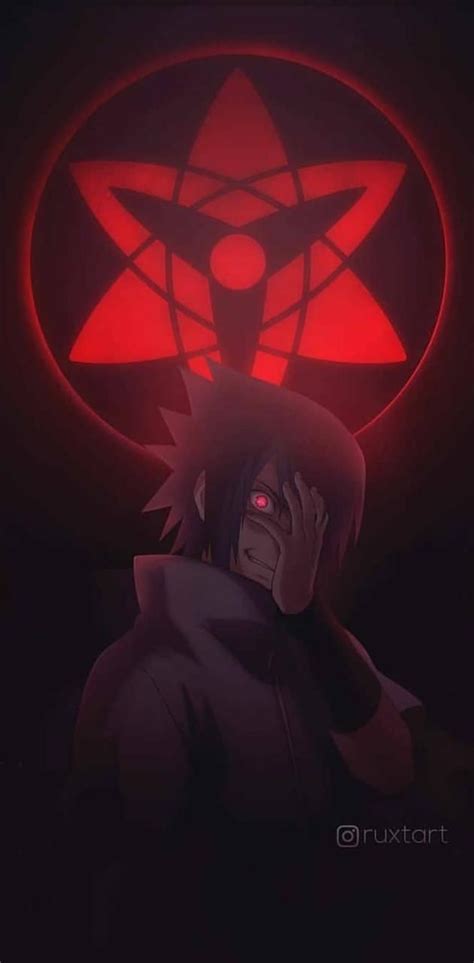 Sasuke Mangekyou Sharingan Wallpaper