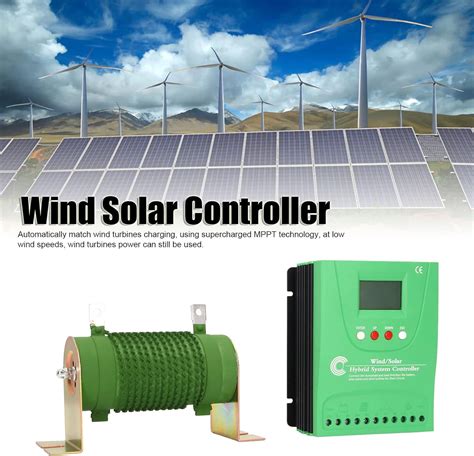 24V 48V Wind Solar Hybrid Charge Controller MPPT Boost Charge LCD Solar