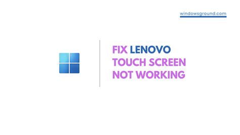 How To Fix Lenovo Yoga Touch Screen Not Working