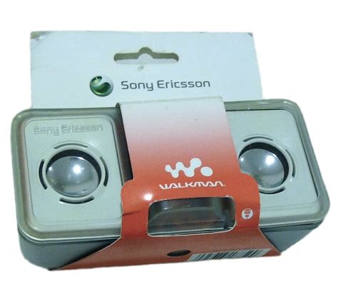 SONY ERICSSON WALKMAN MPS 60 MULTIMEDIA PORTABLE SPEAKERS UNUSED