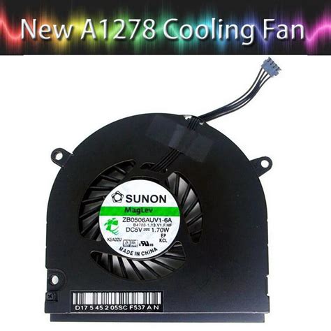 Original Novo Ventilador De Refrigera O Da Cpu Para Macbook Pro Fan