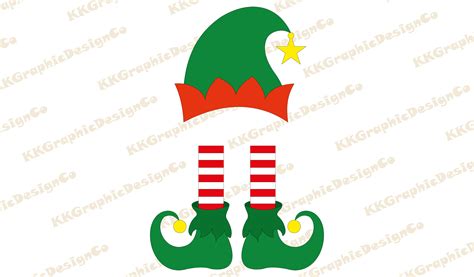 Elf Feet Svg Elf Hat Svg Elf Squad Svg Elf Christmas Svg Elf Inspire