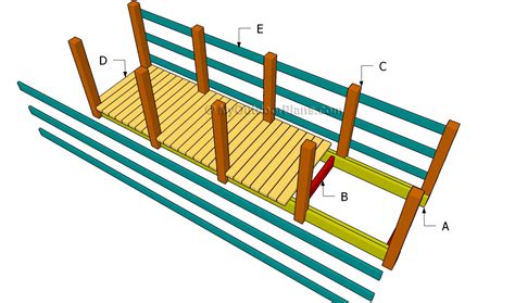 Woodwork How To Build Wood Bridge Pdf Plans