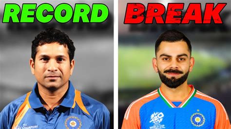 Can Virat Kohli Break Sachin Tendulkar S 100 Century Record YouTube