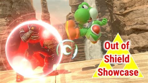 Smash Ultimate Ganondorf Out Of Shield Showcase Mini YouTube