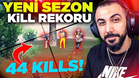 Sonunda Yenİ Kill Rekorumu Kirdim 😮 Toplam 44 Kills Efsane MaÇ