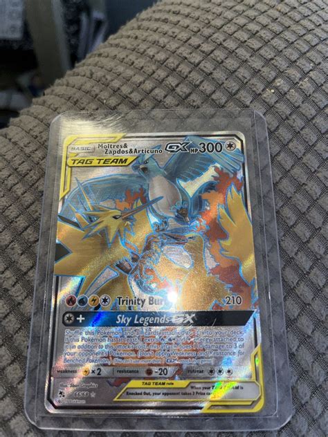 Mavin Full Art Moltres Zapdos Articuno Gx Ultra Rare Pokemon