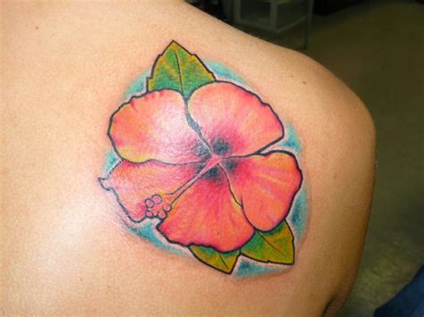 Hawaiian Flower Tattoos