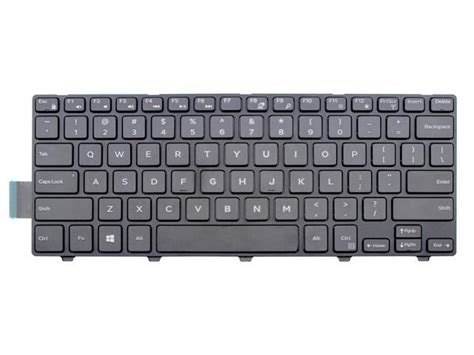 New Black Us English Keyboard Black Frame For Dell Inspiron 14 3441