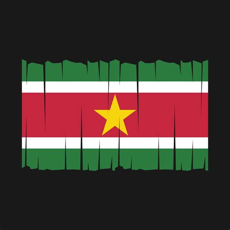 Suriname Flag Vector 21903984 Vector Art at Vecteezy