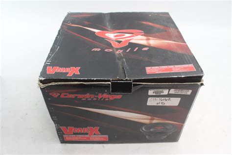 Cerwin Vega Mobile V Max Dual Voice Coil Subwoofer Property Room