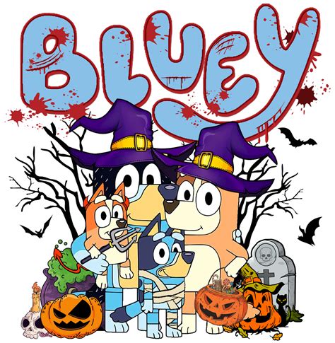 Bluey Halloween Ea Designtx