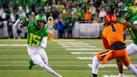 Oregon Football History Ducks Rivalry With Oregon State Beavers To