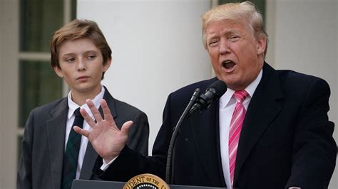 Donald Trump Gets Barron Trumps Age Wrong In Interview