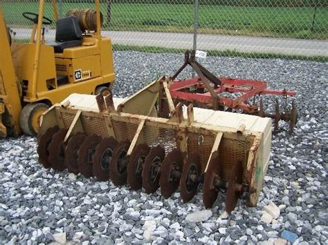 1022 Landpride 6ft 3pt Hay Crimper For Tractors Lot 1022