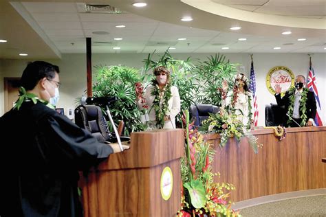 New Mayor Prosecutor Council Inaugurated Hawaii Tribune Herald