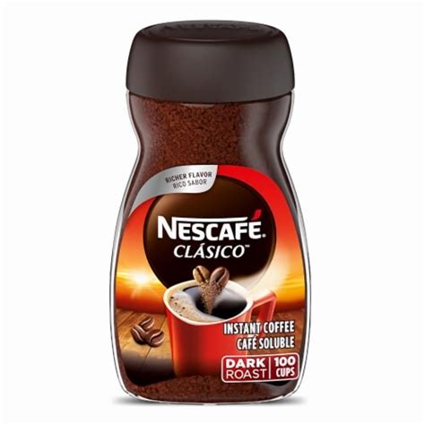 Nescafe Clasico Pure Instant Coffee Granules 70 Oz Pack Of 48 48 Packs Food 4 Less