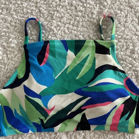 Shade Shore Swim Shade Shore Blue And Green Bikini With Artistic