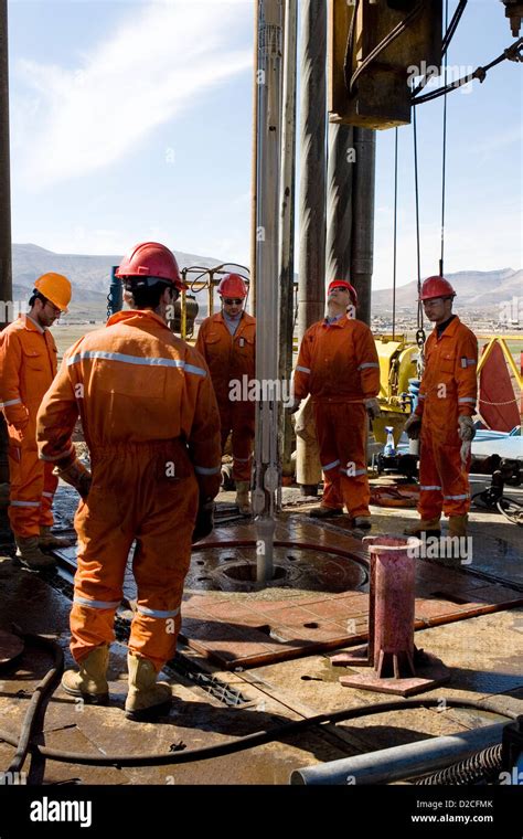 Gloves Field Drilling Operation Site Oil Hi Res Stock Photography And