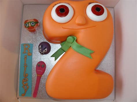 Numberjacks Theme Cake With The Puzzler Shaper Japer And Spooky Spoon