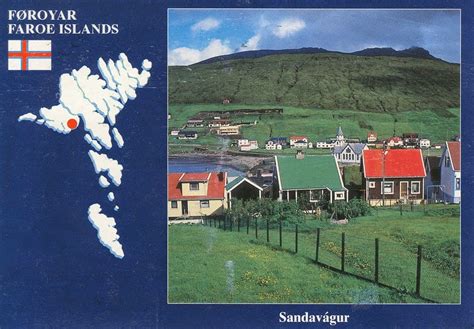 World On Postcards Faroe Islands Wyspy Owcze