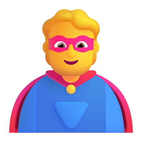 Person Superhero 3d Default Icon Fluentui Emoji 3d Iconpack Microsoft