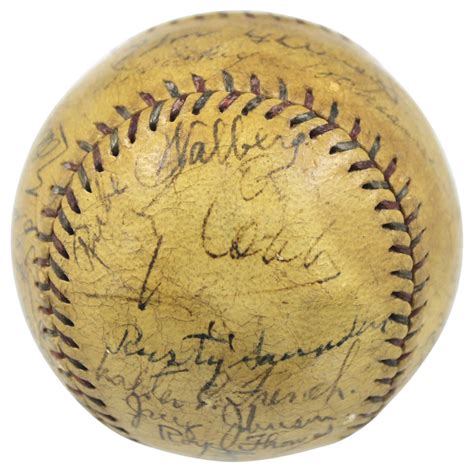 Lot Detail 1927 Philadelphia Athletics Team Signed OAL Johnson