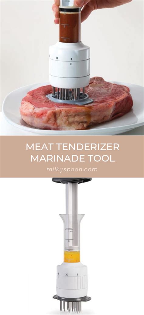 Meat Tenderizer Marinade Tool Meat Tenderizer Marinade Meat