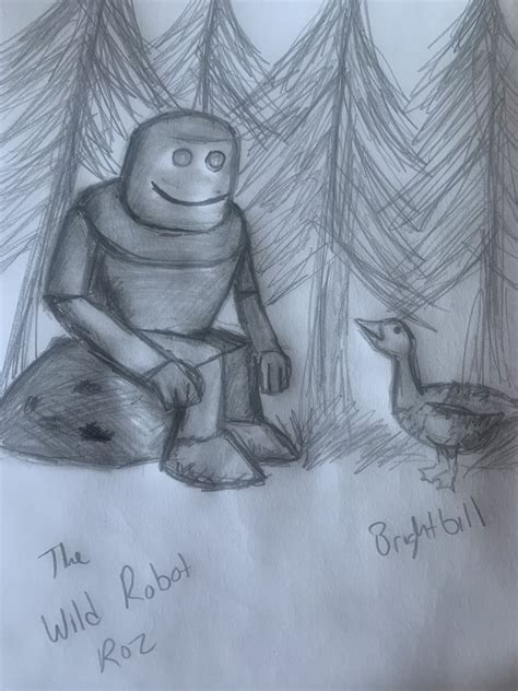 The Wild Robot by kbaily on DeviantArt