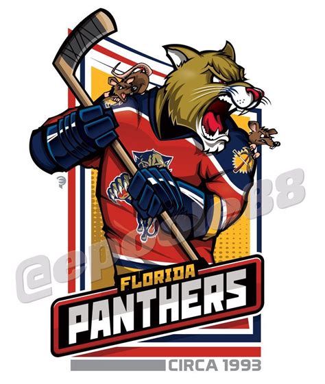 Retro Mid 1990s Florida Panthers Courtesy Of That Great Cartoonist