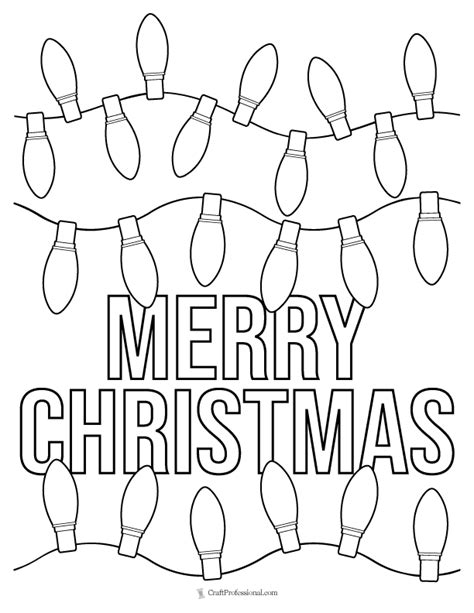 40 Christmas Coloring Pages For Adults FREE