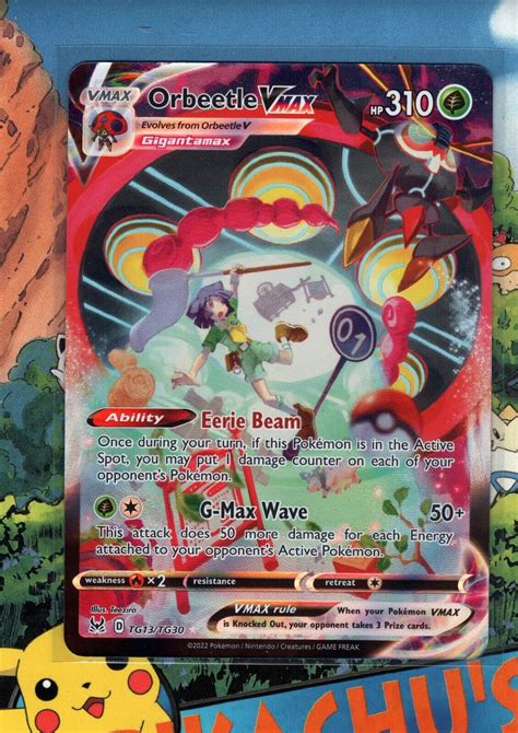 Pokémon TCG Orbeetle VMAX TG13 TG30 Lost Origin Ultra Rare NM eBay