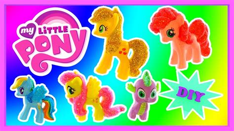 My Little Pony Diy Glitter Ponies Create Your Own Custom Mlp Maker