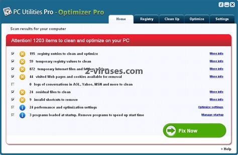 Optimizer Pro How To Remove Dedicated Viruses