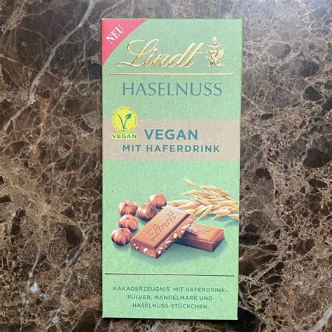 Lindt Haselnuss Vegan Mit Haferdrink Review Abillion