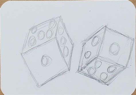 How To Draw 3d Dice Step By Step With Markers Art By Ro