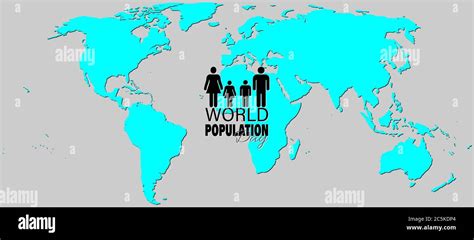 Vector Illustration Of World Population Day 11 July Which Seeks To