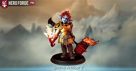 Gnome Artificer 2 Made With Hero Forge