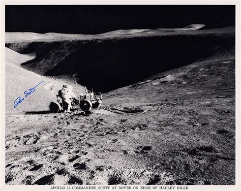 Dave Scott Astronaut Autographs 10x8 Litho