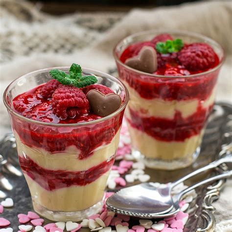 Recette Verrines Aux Framboises Fa On Tiramisu