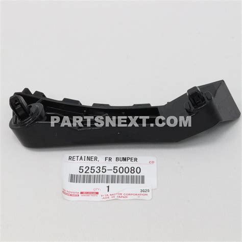 toyota   retainer front bumper side rh