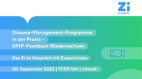 Disease Management Programme In Der Praxis Dmp Feedback Niedersachsen