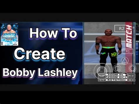 How To Create Bobby Lashley In WWE HCTP Wwe Hctp YouTube