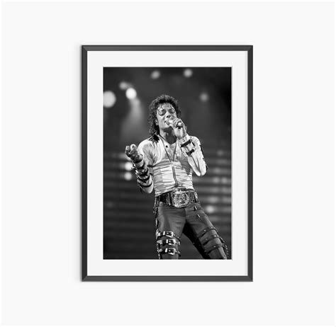 Michael Jackson Photography Prints King Of Pop Mj Poster Retro