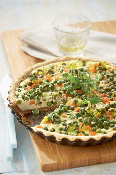 Recette Tarte La Ricotta Et Aux L Gumes Marie Claire