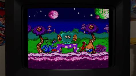 Sega Genesis Classics Toejam Earl In Panic On Funkotron Boot Up