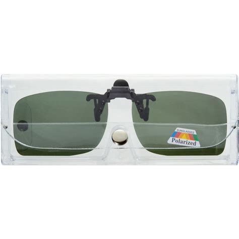 Клипон на очки Azuza А18 с поляризацией Polarized Зелёные 13% - купить ...