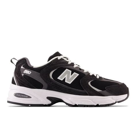 New Balance 530 Black And Silver Metallic Mr530cc Sportshowroom