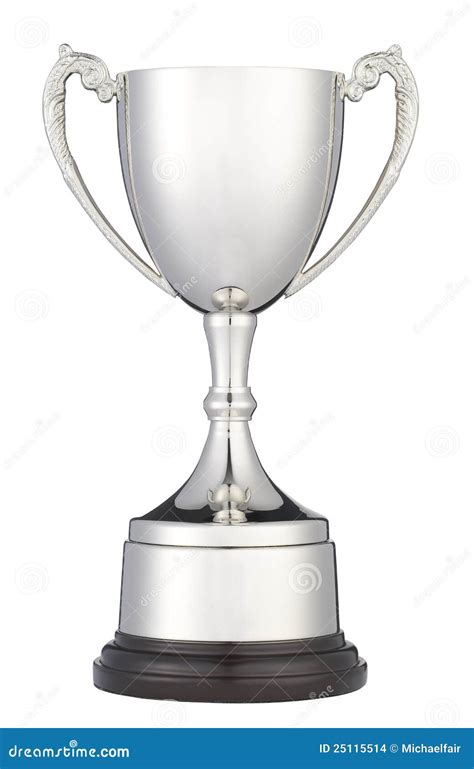 Silver Trophy Cup Royalty-Free Stock Photo | CartoonDealer.com #46169061